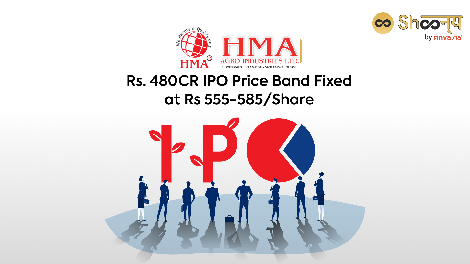 
  HMA Agro: Rs 480 CR IPO Price Band Fixed at Rs 555-585/Share