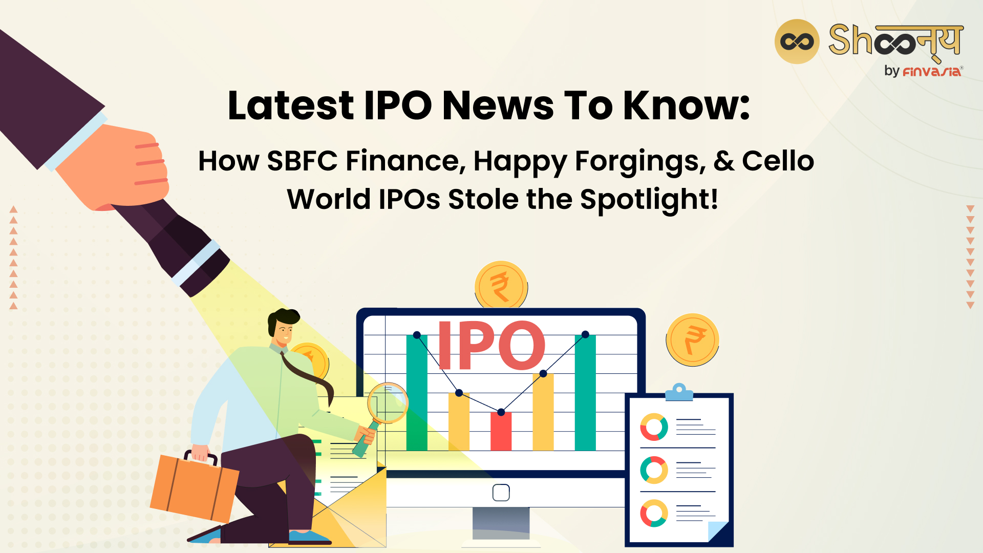 Latest IPO News: SBFC Finance, Happy Forgings, & Cello World