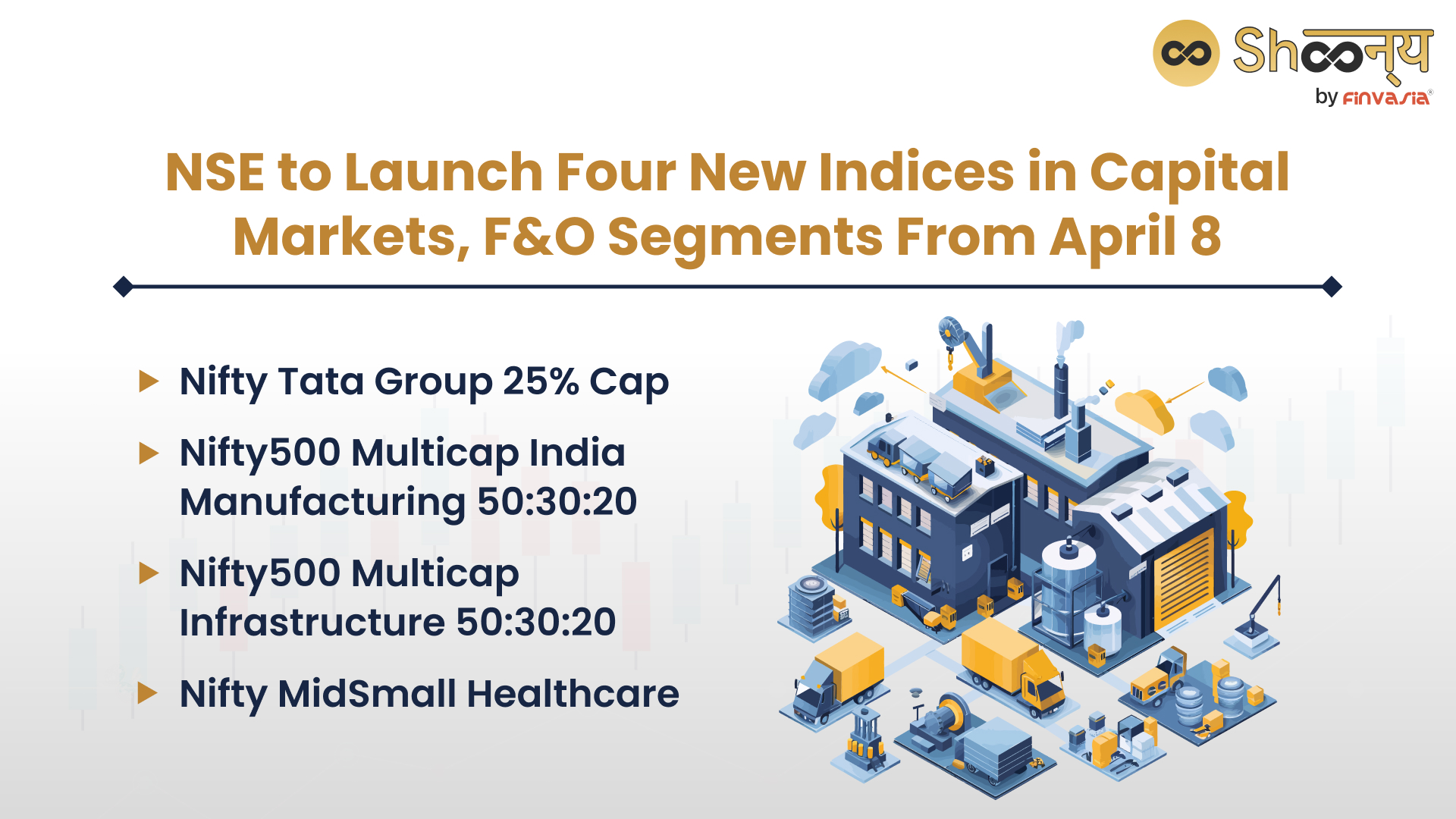 
  NSE Introduces 4 New Indices in Capital Market and F&O Segment